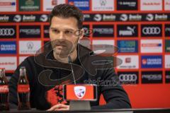 3. Liga; FC Ingolstadt 04 - Neuer Trainer Cheftrainer Guerino Capretti (FCI), erste Pressekonferenz