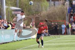 3. Liga; SpVgg Unterhaching - FC Ingolstadt 04; Felix Keidel (43, FCI) Keller Aaron (16 SpVgg)