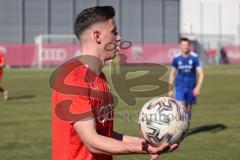 Bayernliga Süd - Saison 2022/2023 - FC Ingolstadt 04 - FC Deisenhofen - Jonas Perconti (Nr.14 - FCI II) - Foto: Meyer Jürgen