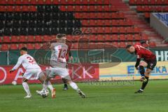 3. Liga - FC Ingolstadt 04 - Türkgücü München - Fatih Kaya (9, FCI) Schuß