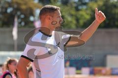 *** 2. Bundesliga Frauen - Saison 2025/26 - FC Ingolstadt 04 Frauen - Victoria Berlin - Trainer Berlin Miren Catovic - XXXXX - Foto: Meyer Jürgen