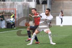 3. Liga; SpVgg Unterhaching - FC Ingolstadt 04; Skarlatidis Simon (30 SpVgg) Pascal Testroet (37, FCI)