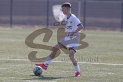U17 DFB-Nachwuchsliga - Saison 2024/25 - FC Ingolstadt 04 - TSG Hoffenheim - XXXXX - XXXXX - Foto: Meyer Felix Walther weiss FCI