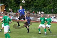 Sparkassenpokal - DJK Ingolstadt - FC Gerolfing - Florian Dormeier DJK Ingolstadt beim Kopfball - Foto: Jürgen Meyer