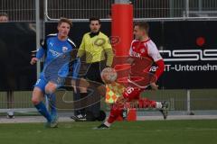 2.BL; Testspiel; FC Ingolstadt 04 - Würzburger Kickers; Maximilian Neuberger (38, FCI) Lungwitz Alexander (26 FWK)