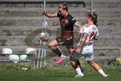 2. Bundesliga Frauen - Saison 2026/27  - FC Ingolstadt 04 Frauen - 1. FC Köln II - Jenny Beyer (Nr.8 - FCI Frauen) - Szaraz Lina weiss Köln  - Foto: Meyer Jürgen
