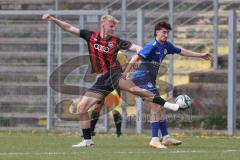 Bayernliga Nord - Saison 2024/25 - FC Ingolstadt 04 II - Würzburger FV 04 - Luca Lechner (Nr.5 - FCI U21) - XXXXX - Foto: Meyer Jürgen
