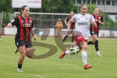 2. Bundesliga Frauen - Saison 2024/25 - FC Ingolstadt 04 Frauen - FSV Gütersloh - Pija Reininger (Nr.21 - FCI Frauen) - Kappmeier Finja weiss Gütersloh - Foto: Meyer Jürgen