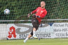 Testspiel; 3. Liga; TSV Berching - FC Ingolstadt 04; vor dem Spiel Torwart Marius Funk (1, FCI)