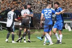 Kreisliga - Saison 2024/25- SV Menning - TSV Ober/Unterhaunstadt-  -  Der 0:1 Führungstreffer - jubel  -  - XXXXX - Foto: Meyer Jürgen