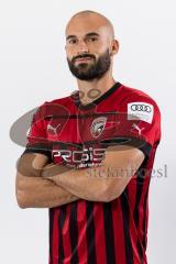 Nico Antonitsch (5, FCI) ; FC Ingolstadt 04; 3.Liga, Porträttermin 2022/2023