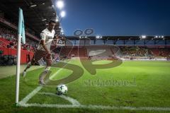 3. Liga; FC Ingolstadt 04 - Alemannia Aachen; Ecke Fredrik Carlsen (8, FCI)