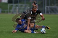 Bezirksliga - Saison 2025/26- TSV Gaimersheim - ASV Dachau - Nicolae Nechita (Nr.19 - TSV Gaimersheim) - Thomas Rieger blau Dachau - XXXXX - Foto: Meyer Jürgen