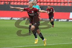 3.Liga - Saison 2022/2023 - FC Ingolstadt 04 -  - SV Waldhof-Mannheim - Tobias Bech (Nr.11 - FCI) trifft zum 1:0 Führungstreffer - Jubel - Foto: Meyer Jürgen