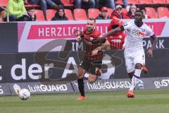 3. Liga; FC Ingolstadt 04 - VfL Osnabrück; David Kopacz (29, FCI) Gyamfi Maxwell (4 VfL)