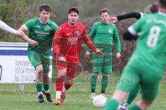 Kreisklasse - Saison 2025/26- TSV Pförring - SV Karlshuld-  - Simon Böck rot Pförring - XXXXX - Foto: Meyer Jürgen
