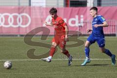 Bayernliga Süd - Saison 2022/2023 - FC Ingolstadt 04 - FC Deisenhofen - Simon Kampmann (Nr.20 - FCI II) - Foto: Meyer Jürgen