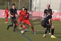 Bayernliga Süd - Saison 2022/2023 - FC Ingolstadt 04 -  TSV 1882 Landsberg - Udogu David (Nr.2 - Fc Ingolstadt 04 II) - Di Rosa Alexandro Landsberg #37 - Foto: Meyer Jürgen