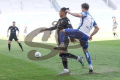 3. Liga - 1. FC Magdeburg - FC Ingolstadt 04 - Justin Butler (31, FCI) Malachowski Adrian (6 Magdeburg)