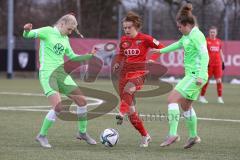 2. Frauen-Bundesliga - Saison 2021/2022 - FC Ingolstadt 04 - VFL Wolfsburg II - Reischmann Stefanie (#21 FCI) - Foto: Meyer Jürgen