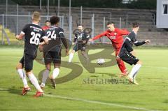 Bayernliga Süd - Saison 2022/2023 - FC Ingolstadt 04 -  VFB Hallbergmoos - Gashi Egson (Nr.9 - Fc Ingolstadt 04 II) - Foto: Meyer Jürgen