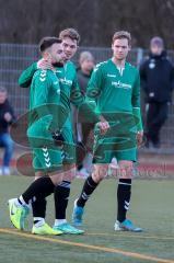 Testspiel - Bezirksfreundschaftsspiel - SV Kasing - TV Aiglsbach - Der 0:1 Führungstreffer durch Admir Music grün Aiglsbach - jubel - Foto: Jürgen Meyer