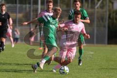 Bezirksliga - Saison 2025/26- TSV Gaimersheim - SVA Palzing - Nico von Swiontek Brzezinski (Nr.17 - TSV Gaimersheim) - Michael Tafelmaier grün Palzing  - Foto: Meyer Jürgen