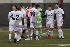 AUDI - Schanzer Amateur Cup - Halbfinale 2 - Saison 2024/25 - TSV Lichtenau - SV Hundszell - Elfmeter schiessen - Lucas Steinbach Torwart Hundszell hält den Schuss - jubel - Foto: Meyer Jürgen