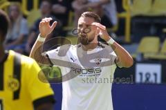 3. Fußball-Liga - Saison 2022/2023 - Borussia Dortmund II - FC Ingolstadt 04 - Pascal Testroet (Nr.37 - FCI) - Foto: Meyer Jürgen