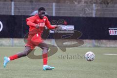 Bayernliga Süd - Saison 2022/2023 - FC Ingolstadt 04 - SV Kirchanschöring - Ibrahim Madougou (Nr.9 - FCI II) - Gesichtsmaske - Foto: Meyer Jürgen