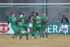Bezirksliga - Saison 2024/25 - FC Gerolfing - FC Fatih Ingolstadt - Der 2:0 Führungstreffer durch Oliver Stanisavovski (Nr.5 - FC Gerolfing) - jubel - Foto: Meyer Jürgen