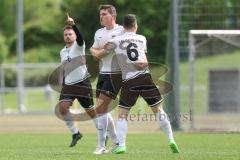 A-Klasse - Saison 2023/24 - TSV Gaimersheim II - FC Gerolfing II-  -  Der 2:0 Führungstreffer durch - Christoph Katzenbogen weiss Gaimersheim - jubel -  - XXXXX - Foto: Meyer Jürgen