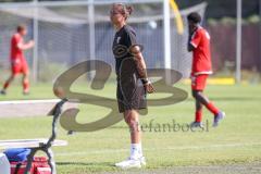 A - Junioren Bundesliga -  Saison 2023/2024 - FC Ingolstadt 04 - FSV Mainz 05 - Sabrina Wittmann Trainerin FC Ingolstadt 04 - Foto: Meyer Jürgen