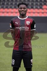 Hans Nunoo Sarpei (18 FCI); FC Ingolstadt 04; 2.BL, Porträttermin 2021/2022