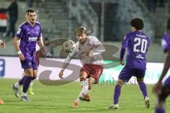 3. Liga; Erzgebirge Aue - FC Ingolstadt 04; Max Plath (14 FCI) Fabisch Jonah (20 Aue)