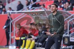 2.BL; FC Ingolstadt 04 - FC Schalke 04; Co Trainer Matthias Kreutzer