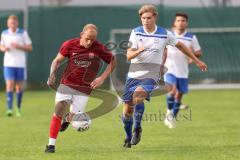 Kreisliga - Saison 2023/2024 - Türk SV Ingolstadt - TSV Mümchsmünster - Steven Spieß rot Türk SV - Foto: Meyer Jürgen