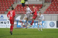 3. Liga - FSV Zwickau - FC Ingolstadt 04 - Merlin Röhl (34, FCI) Stanic Jozo (6 Zwickau)