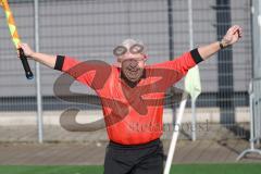 2024_2_17 - Saison 2023/24 - AUDI-Schanzer Amateur Cup - SV Hundszell - FC Hitzhofen/Oberzell  - Halbfinale 1 - Schiedsrichter Ludwig Schmidt - XXXXX - Foto: Meyer Jürgen