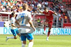 3. Liga; FC Ingolstadt 04 - FC Hansa Rostock; Jonas Scholz (15, FCI) Kopfball