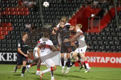 3. Liga - Saison 2025/26 - VFB Stuttgart II - FC Ingolstadt 04  - Julian Kügel (Nr.29 - FC Ingolstadt 04) - Maximilian  Herwerth (Nr.4 - VFB Stuttgart II) - Foto: Meyer Jürgen