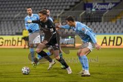 3. Liga - TSV 1860 München - FC Ingolstadt 04 - Stefan Kutschke (30, FCI) Belkahia Semi (27, 1860)