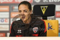3. Liga; Alemannia Aachen - FC Ingolstadt 04; Interview Pressekonferenz Cheftrainerin Sabrina Wittmann (FCI)