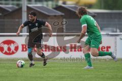 Bezirksliga - Saison 2024/25- TSV Gaimersheim - FC Gerolfing - Hakan Düzgün (Nr.25 - TSV Gaimersheim) - Bastian Heigl (Nr.2 - FC Gerolfing) - Foto: Meyer Jürgen