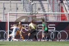 3. Liga; FC Ingolstadt 04 - Hannover 96 II; Torwart Boevink Pelle (26 FCI) Marino Stefano (37 H96) Elias Decker (3, FCI)