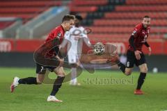 3. Liga - FC Ingolstadt 04 - Türkgücü München - Dennis Eckert Ayensa (7, FCI) Rico Preisinger (6, FCI)
