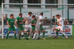 Kreisliga - Saison 2023/24 - Relegation zur BZL - FC Gerolfing - SV Aschau - Turbulente scenen im Strafraum von Gerolfing - Stefan Oberbauer weiss Aschau re-  - XXXXX - Foto: Meyer Jürgen