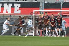 3. Liga; FC Ingolstadt 04 - MSV Duisburg; Freits0ß Christensen Frederik (3 MSV) Bitter Joshua (29 MSV) Nishan Velupilay (28 FCI) Lars Lokotsch (13, FCI) Lukas Fröde (34, FCI) Jonas Scholz (15, FCI) Vinko Šapina (41, FCI)