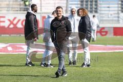 3. Liga; SV Meppen - FC Ingolstadt 04; vor dem Spiel Cheftrainer Michael Köllner (FCI)