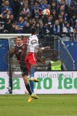 2.BL; Hamburger SV - FC Ingolstadt 04; Jonatan Kotzke (25, FCI) Glatzel Robert (9 HSV)